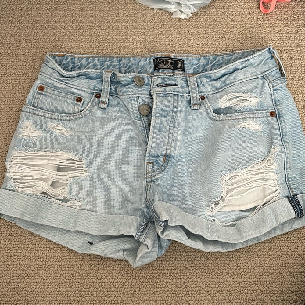 Abercrombie denim shorts